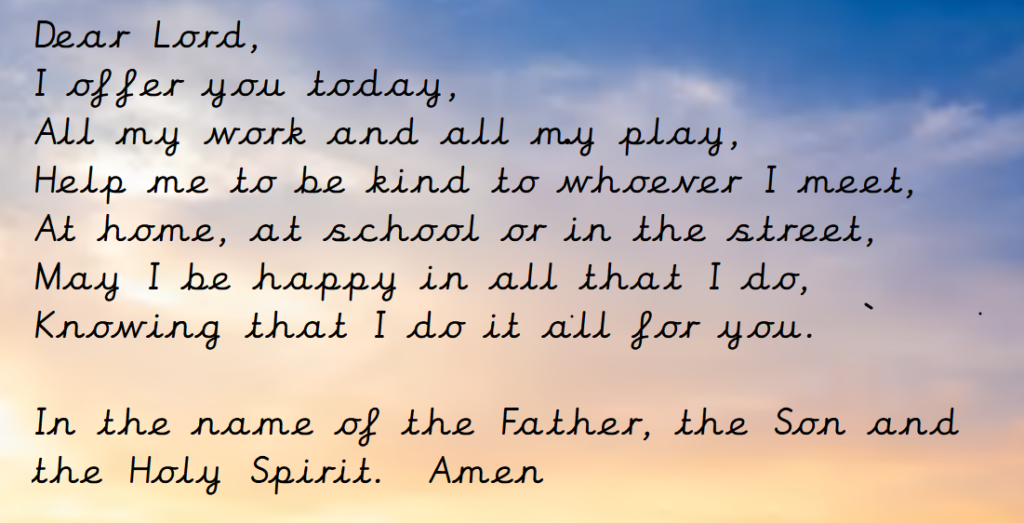 Prayer for deals today catholic